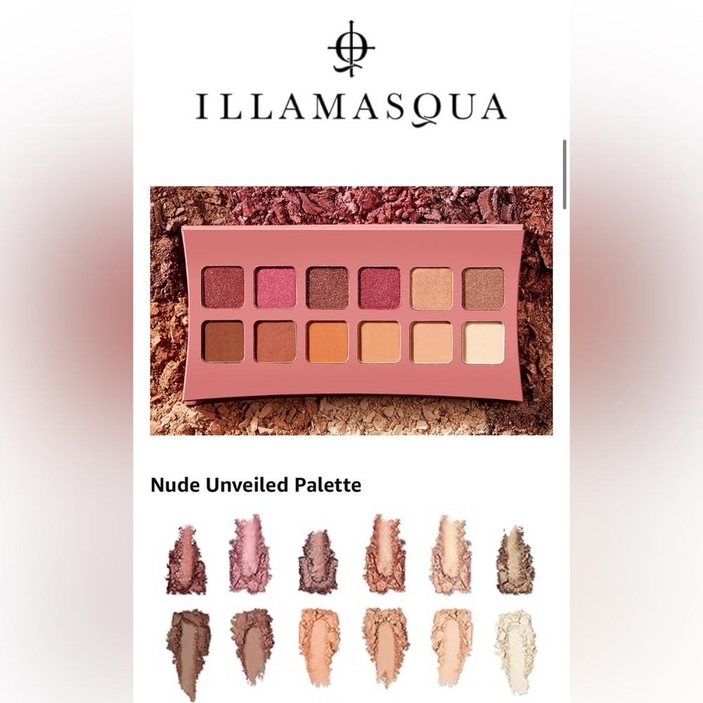 Illamasqua Unveiled Artistry Palette Eyeshadows NWT
